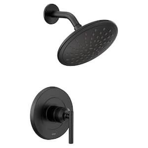 Gibson Single-Handle 1- Spray Shower Faucet Trim Kit in Matte Black (Valve Sold Separately)