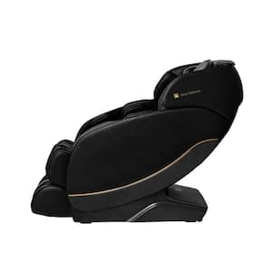Inner Balance - Jin 2.0 - Black/Modern Synthetic Leather Heated SL Track Zero Wall Massage Chair