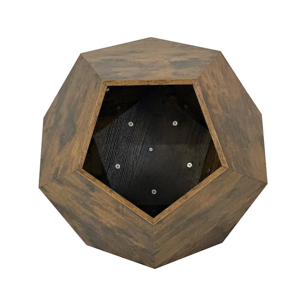 Foobrues 25.98 in. Shaped Modern Pet Furniture Cat Kennel Side Table MDF Multi-Purpose Furniture