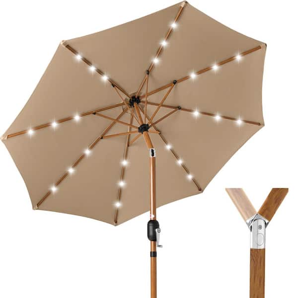 10x10 patio umbrella Heavy-Duty Aluminum Patio Table Umbrella