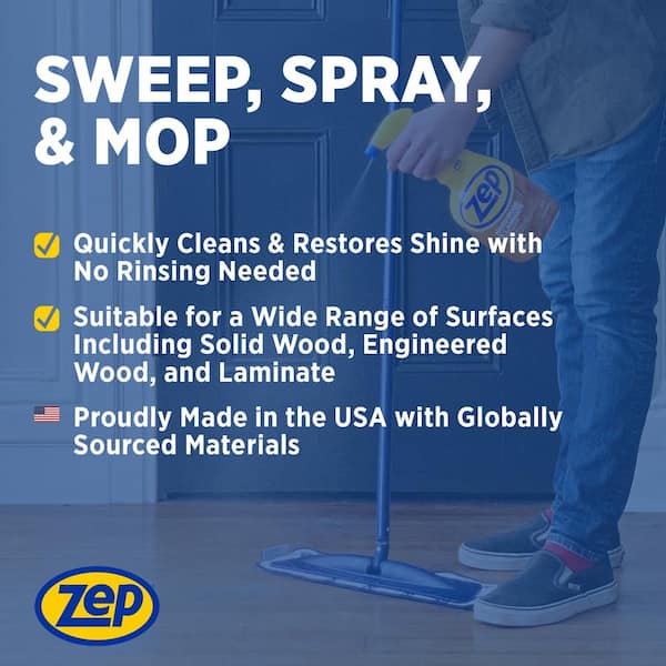 ZEP 32 oz. Hardwood and Laminate Floor Cleaner ZUHLF32 - The Home