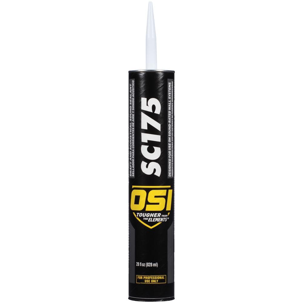 White 28 oz Solvent-Based Acoustical Sound Sealant, 12-Pack