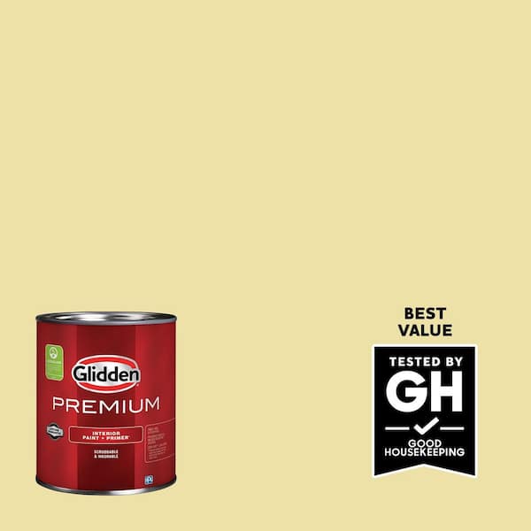 Glidden Premium 1 qt. PPG1107-3 Turning Oakleaf Eggshell Interior Paint