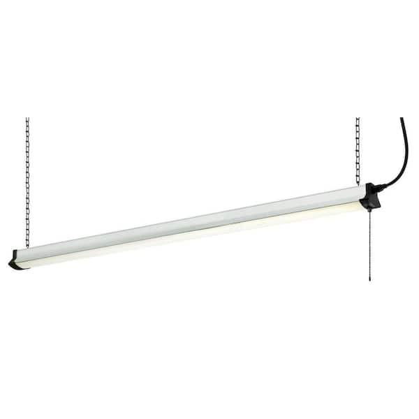 Westinghouse 48-Watt Silver Integrated LED Linkable Plug-In Shop Light