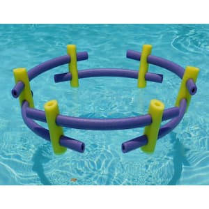 Yellow and Purple Foam Custom Connecting Pool Float (12-Pack)