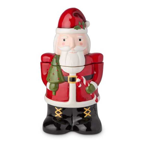 Nutcracker Parade 3-D Santa Cookie Jar
