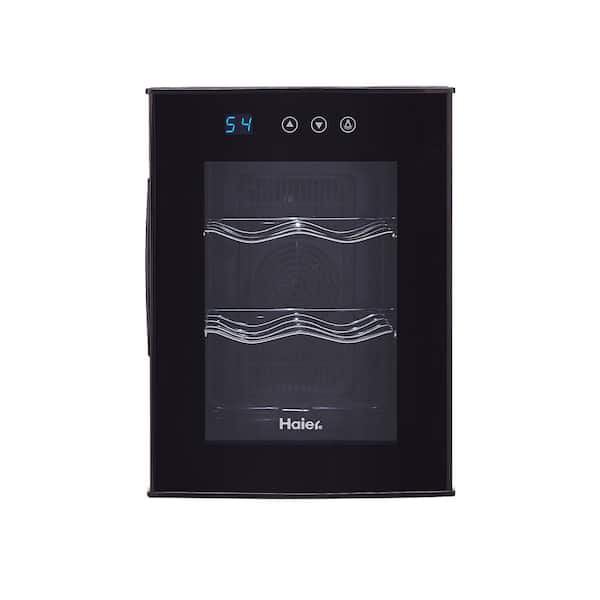 6-Bottle Single Zone Wine Cellar in Black