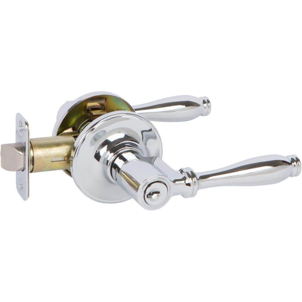 Callan Silona Polished Chrome Keyed Entry Door Handle