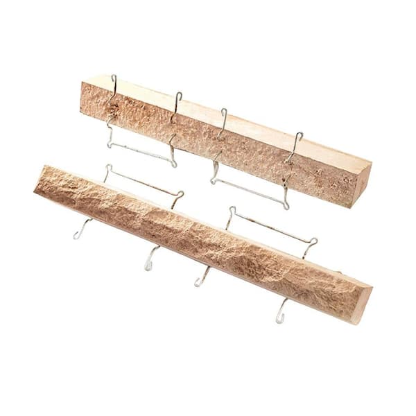 20 in. L x 3 in. W Cream Drip Ledge Flat Stone