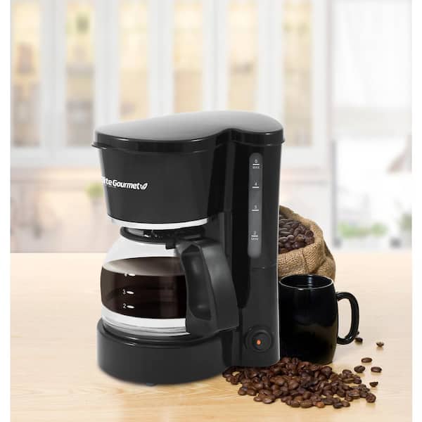 Best Buy: Elite Cuisine 4-Cup Coffee Maker Black EHC-2022