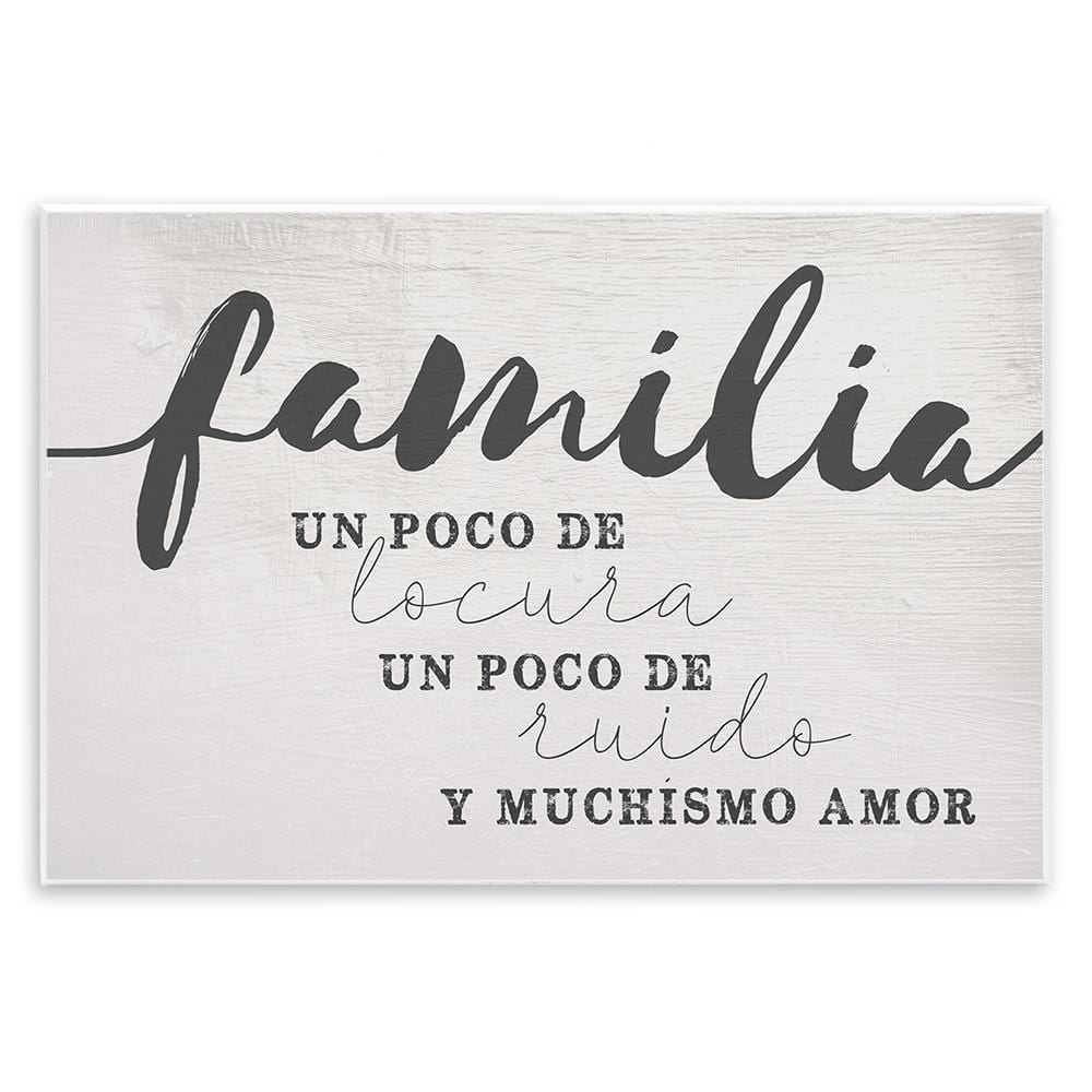 Family Lots of Love by Lil' Rue Unframed Wall Plaque Typography Graphic Art Print 10 in. x 15 in. price history on PriceWatchPro