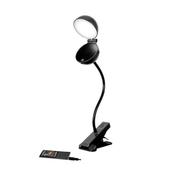 Vibe 14.5 in. Black Clip-on MP3 Light-DISCONTINUED