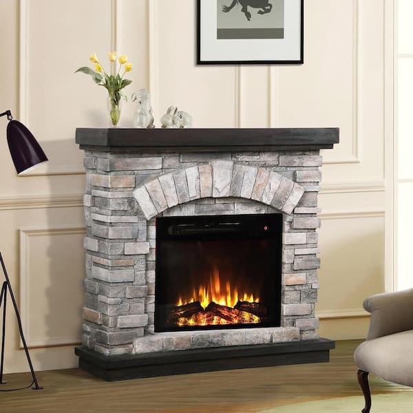Festivo 36 In Freestanding Electric, Home Depot Electric Fire Pit