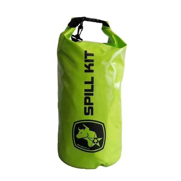 SPILL BULLY 5 Gal. Portable Universal Spill Kit for Oil, Chemicals and Acids
