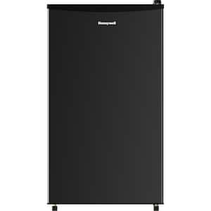3.3 cu. ft. Compact Refrigerator in Black with Freezer