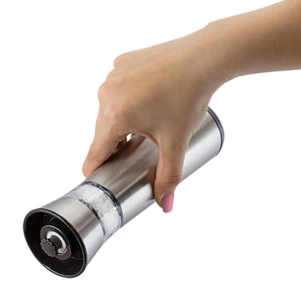 Brentwood Stainless Steel Electric Salt and Pepper Adjustable