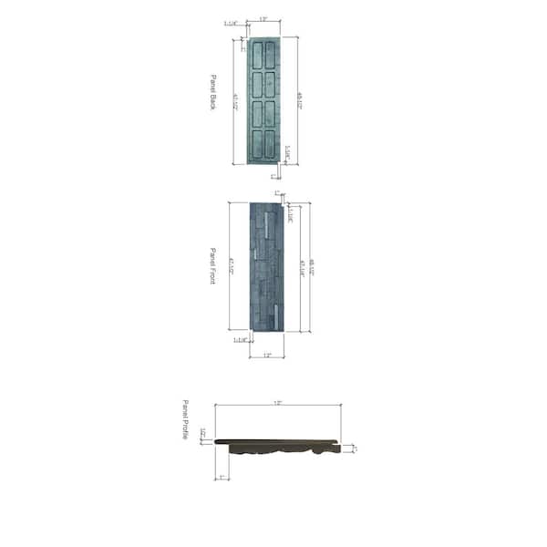 DuraKwik Stone Polyurethane Faux Ledgestone Panels -Arizona Trail