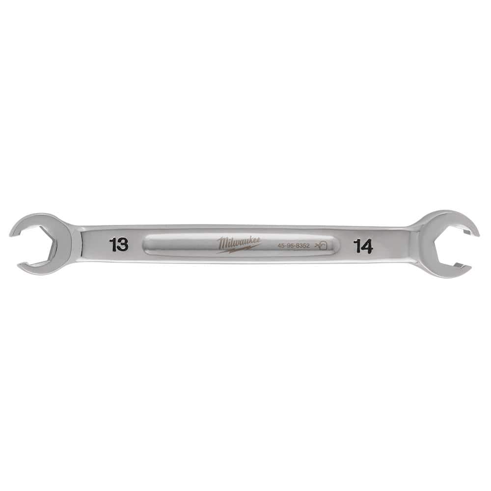 Milwaukee 13 mm x 14 mm Double End Flare Nut Wrench 45-96-8352 - The Home  Depot