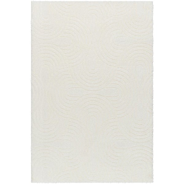 Nomadic Light Gray Geometric 8 ft. x 10 ft. Indoor Area Rug