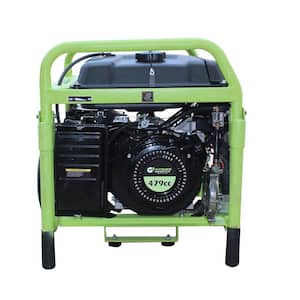 12000-Watt Electric Start Gasoline/Propane Portable Generator with CO Detector