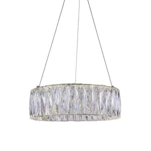 Juno LED Chandelier With Chrome Finish