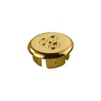Faucet Index Cap, Polished Brass - Cold