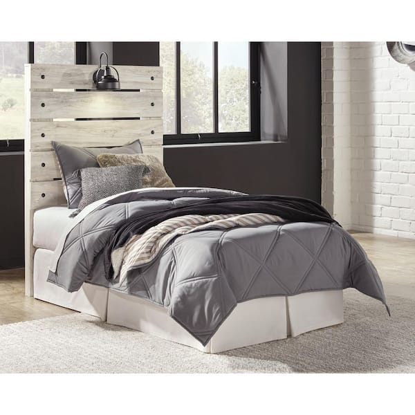 Signature DESIGN BY ASHLEY Cambeck Whitewash Twin Panel Headboard