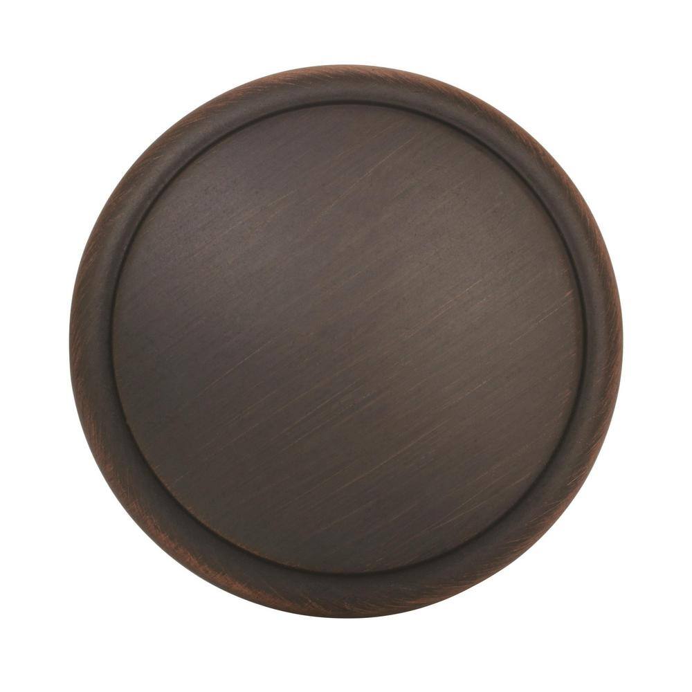 Oil Rubbed Bronze Round Cabinet Knob Multipack