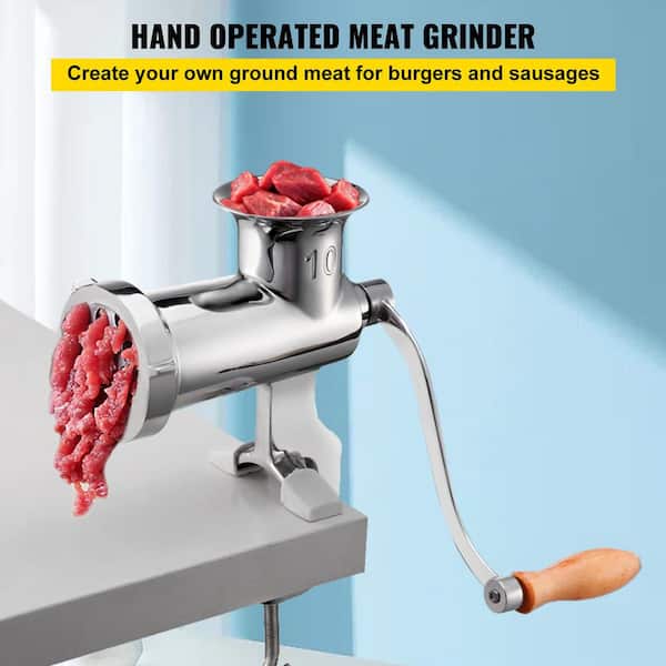 Manual Meat Grinder Aluminium Alloy Hand Operate Manual Meat