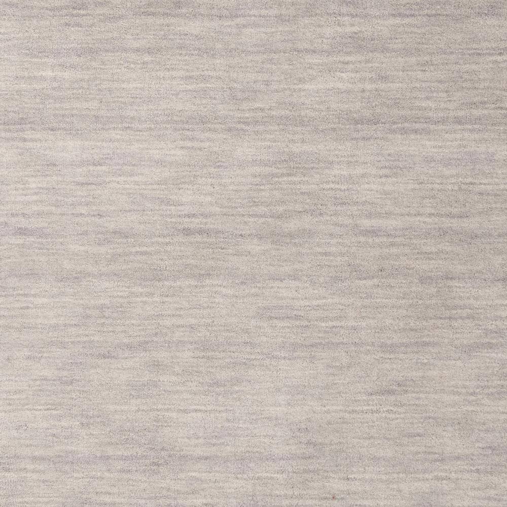 Gray Hand-Tufted Wool Kids Area Rug with Dotted Border