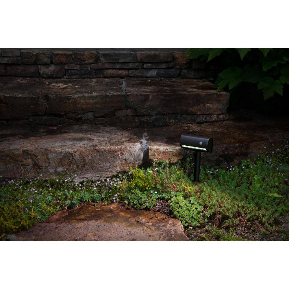 Bronze LED Motion Sensor Garden Pathway Light