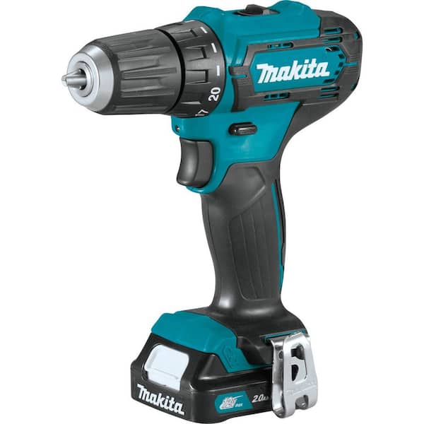 Makita max CXT Lithium-Ion Cordless 3/8 in. Driver Drill Kit, 2.0 Ah FD09R1 - The Home Depot