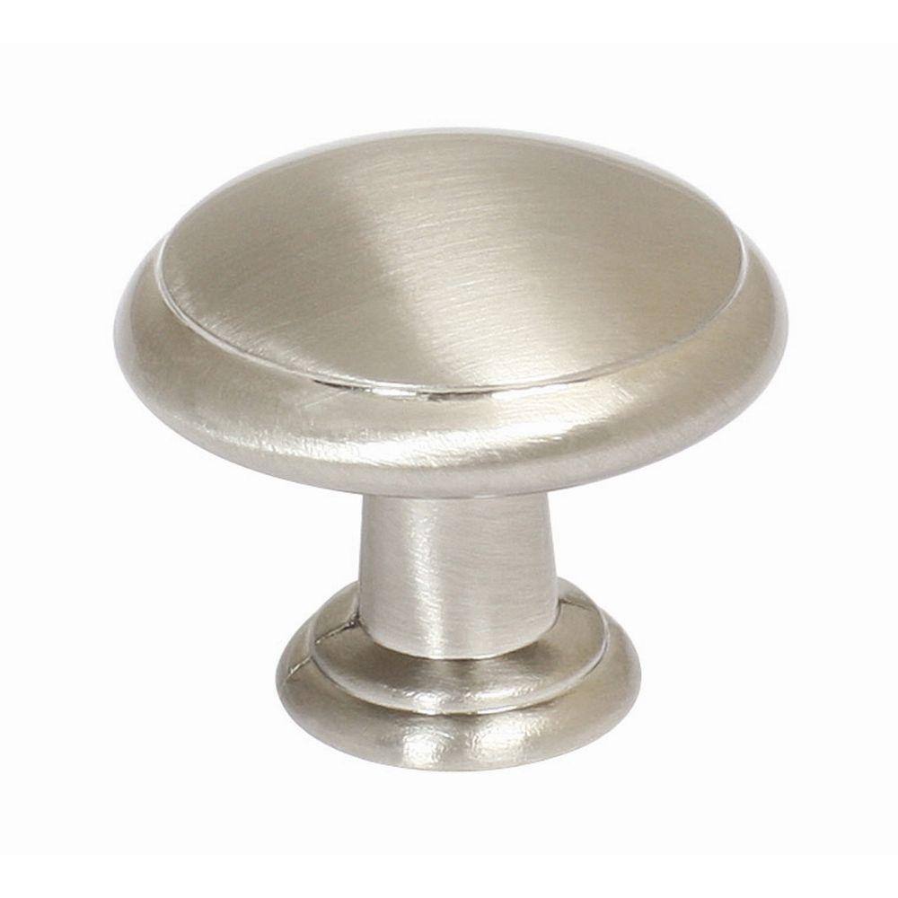 Design House 1 3 16 In Satin Nickel Cabinet Knob 203349 The Home Depot   Design House Cabinet Knobs 203349 64 1000 