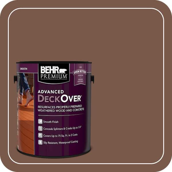 1 gal. #SC-135 Sable Smooth Solid Color Exterior Wood and Concrete Coating