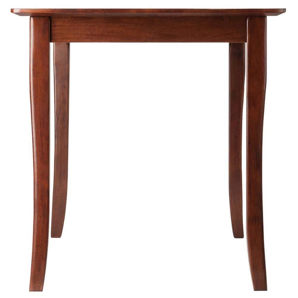 Scandinavian Mid-Century Modern Solid Wood Dining Table in Walnut