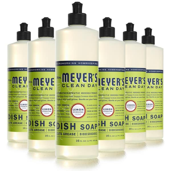 Mrs. Meyer's Clean Day Liquid Dish Soap, Lavender Scent - 16 oz bottle