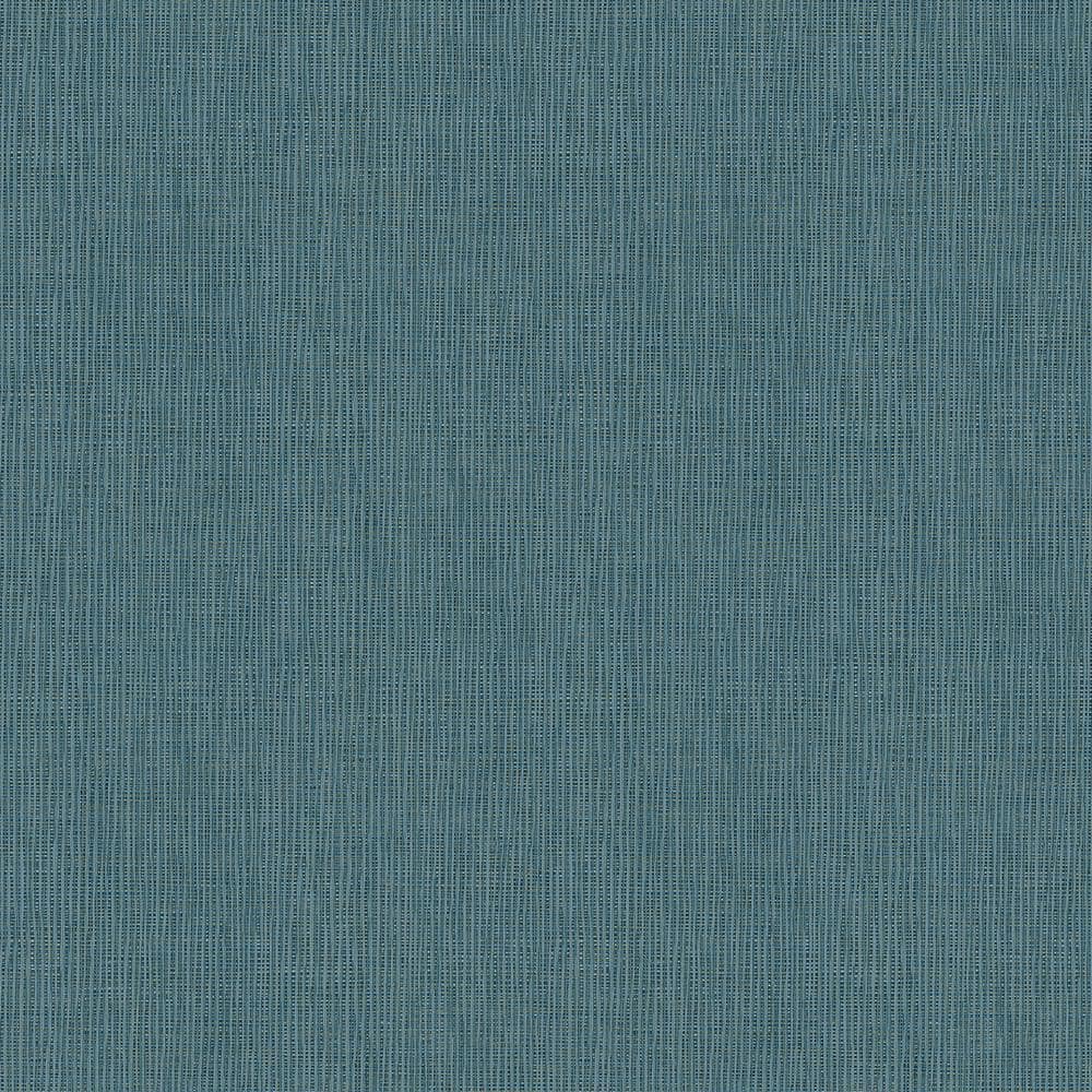 Absolutely Chic Metallic Dark Blue Hessian Effect Textured Vinyl Non-Woven 