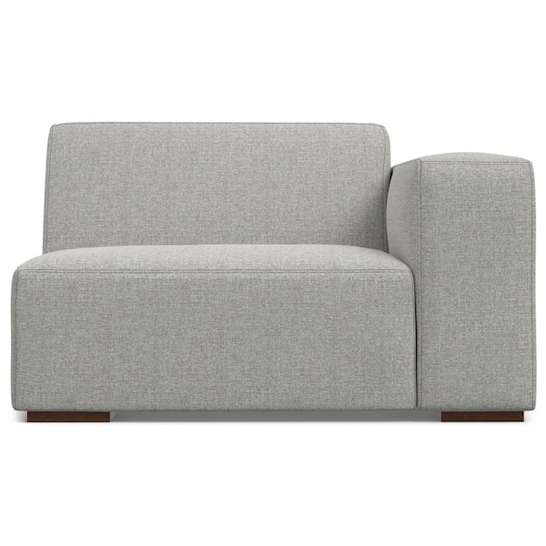 Rex Right-Arm Sofa Module in Tightly Woven Performance Fabric