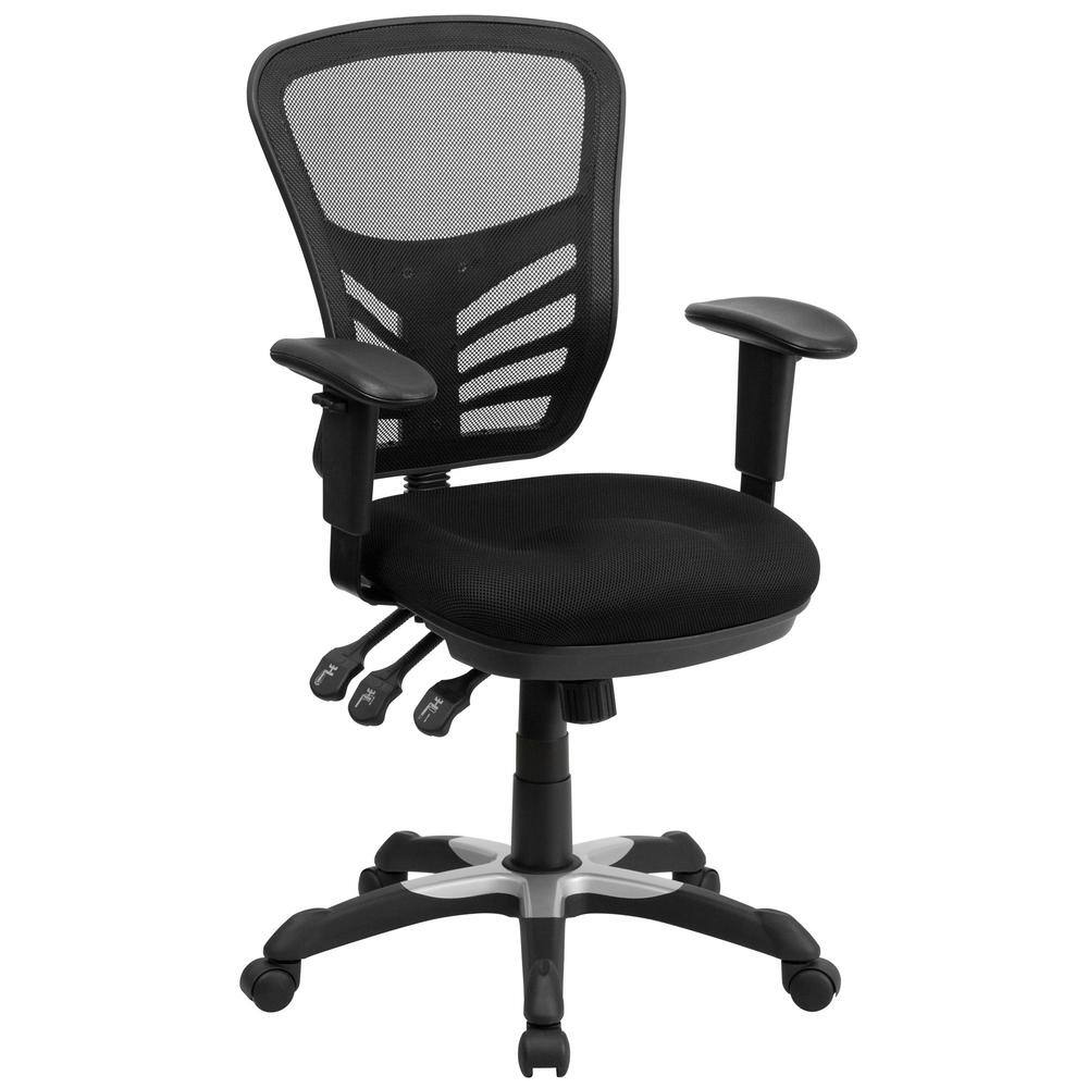 Black Mesh Ergonomic Chair, Flash Furniture Office Chair Reviews
