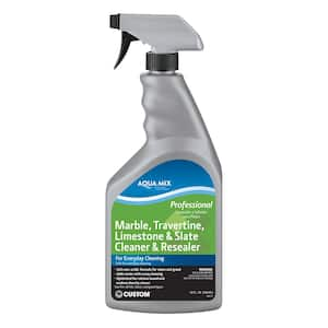 Aqua Mix 1 Qt. Marble, Travertine, Limestone and Slate Cleaner and Resealer