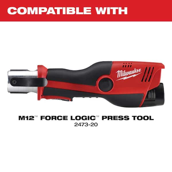 1/2 in. PEX Crimp Jaw for M12 FORCE LOGIC Press Tool