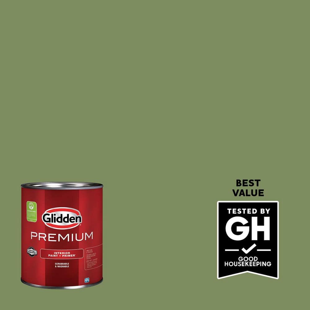 1 qt. Moss Point Green PPG1121-6 Flat Interior Latex Paint price history on PriceWatchPro