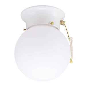 single light flush mount ceiling fixture