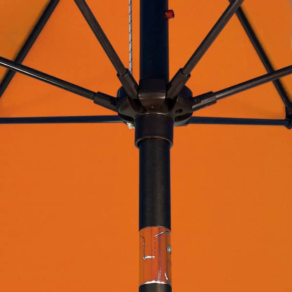 6 adjustable height patio umbrellas Lighted 6-Foot-Tall Patio Umbrellas at Lowes.com