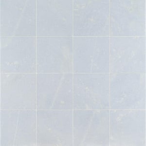 Raven Blue Celeste 12 in. x 12 in. Polished Marble Floor and Wall Tile (10 sq. ft./Case)