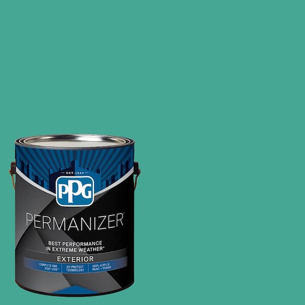 PERMANIZER 1 gal. PPG1230-5 Jewel Weed Semi-Gloss Exterior Paint