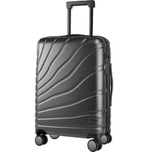 20 in. Carry on Luggage with Spinner Wheels and TSA Lock, Expandable Fashionable Hard Shell Suitcase Airline Approved