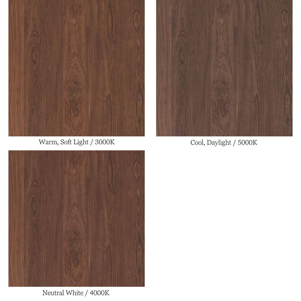 Warm Walnut 35" Wall Mount Single Sink Vanity Base with Engineered Wood