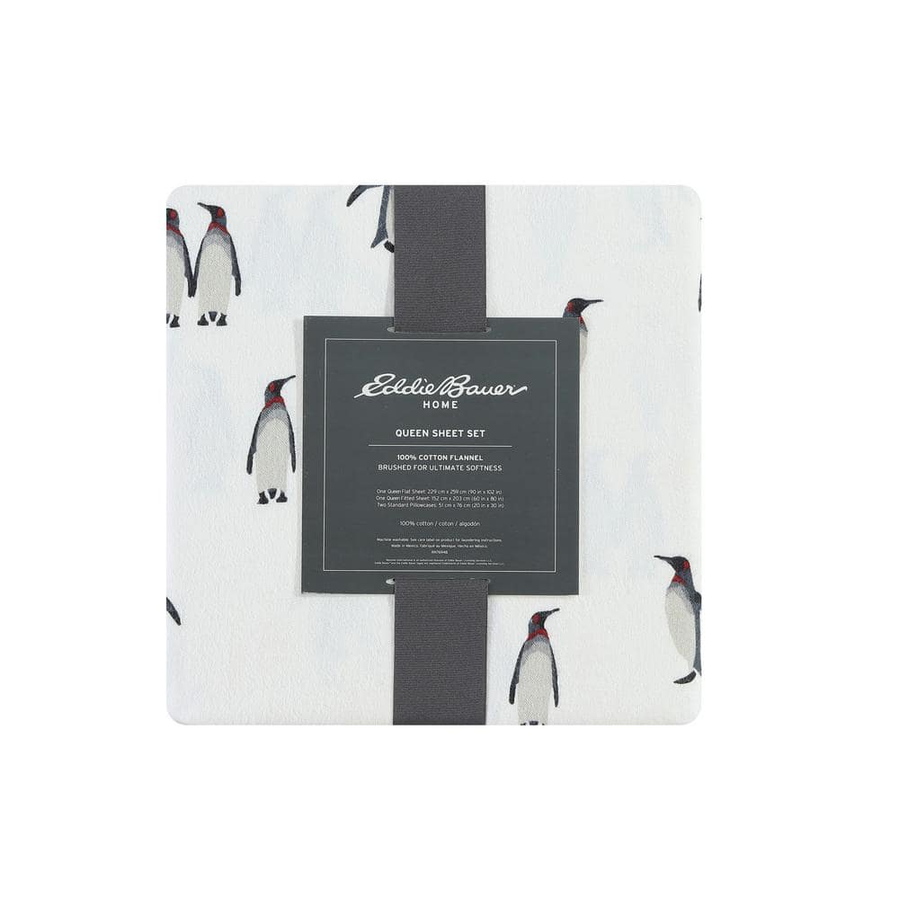 King Gray Cotton Flannel Deep Pocket Sheet Set