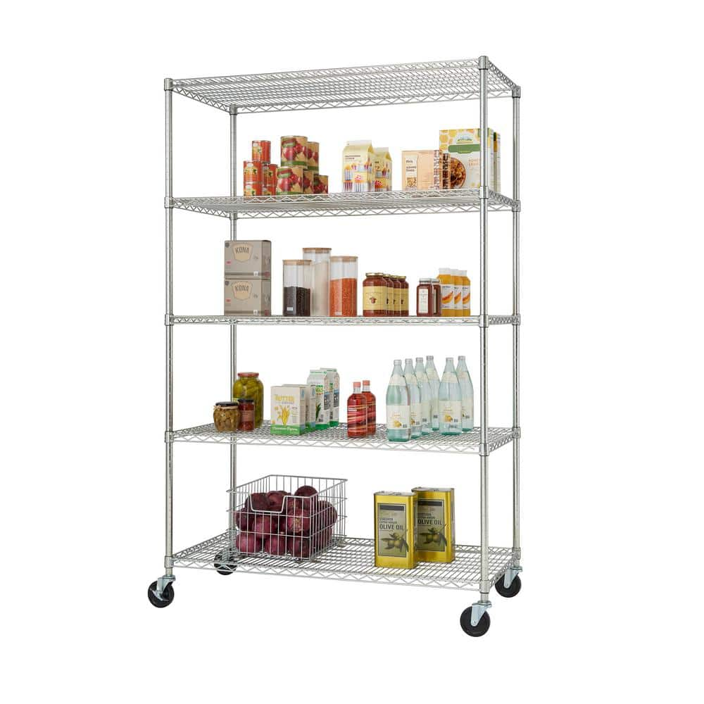 TRINITY EcoStorage®, 48 Stainless Steel Wall Shelf, NSF